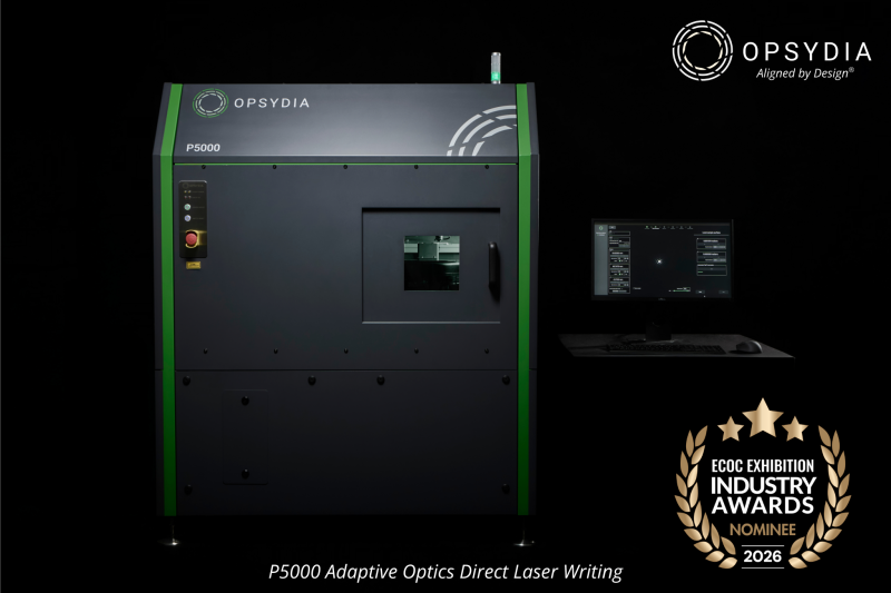P5000 Adaptive Optics Direct Laser Writing ECOC industry nominee
