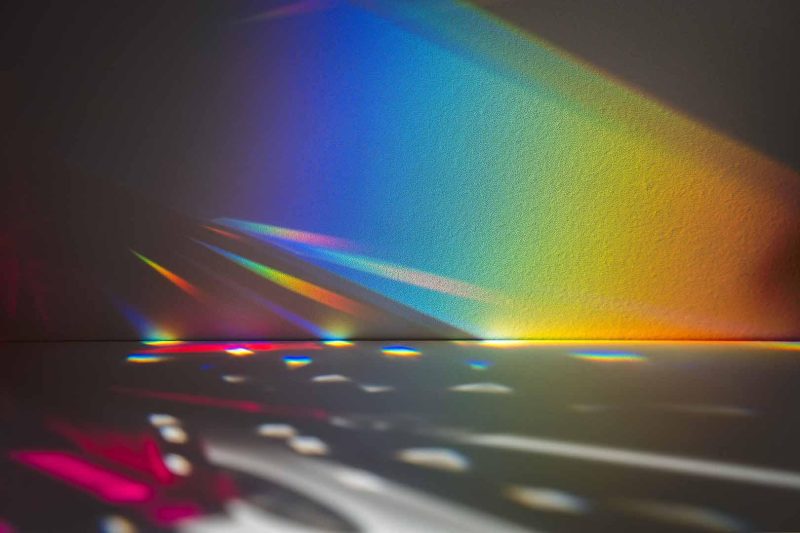 Rainbow background with disco light for products a 2025 02 12 02 59 54 utc